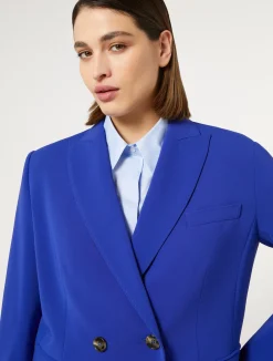 Giacca blazer in cady triacetato*Marina Rinaldi Discount