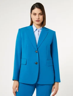 Giacca blazer in cady triacetato*Marina Rinaldi New