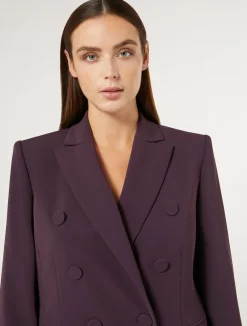 Giacca blazer in cady triacetato*Marina Rinaldi Clearance