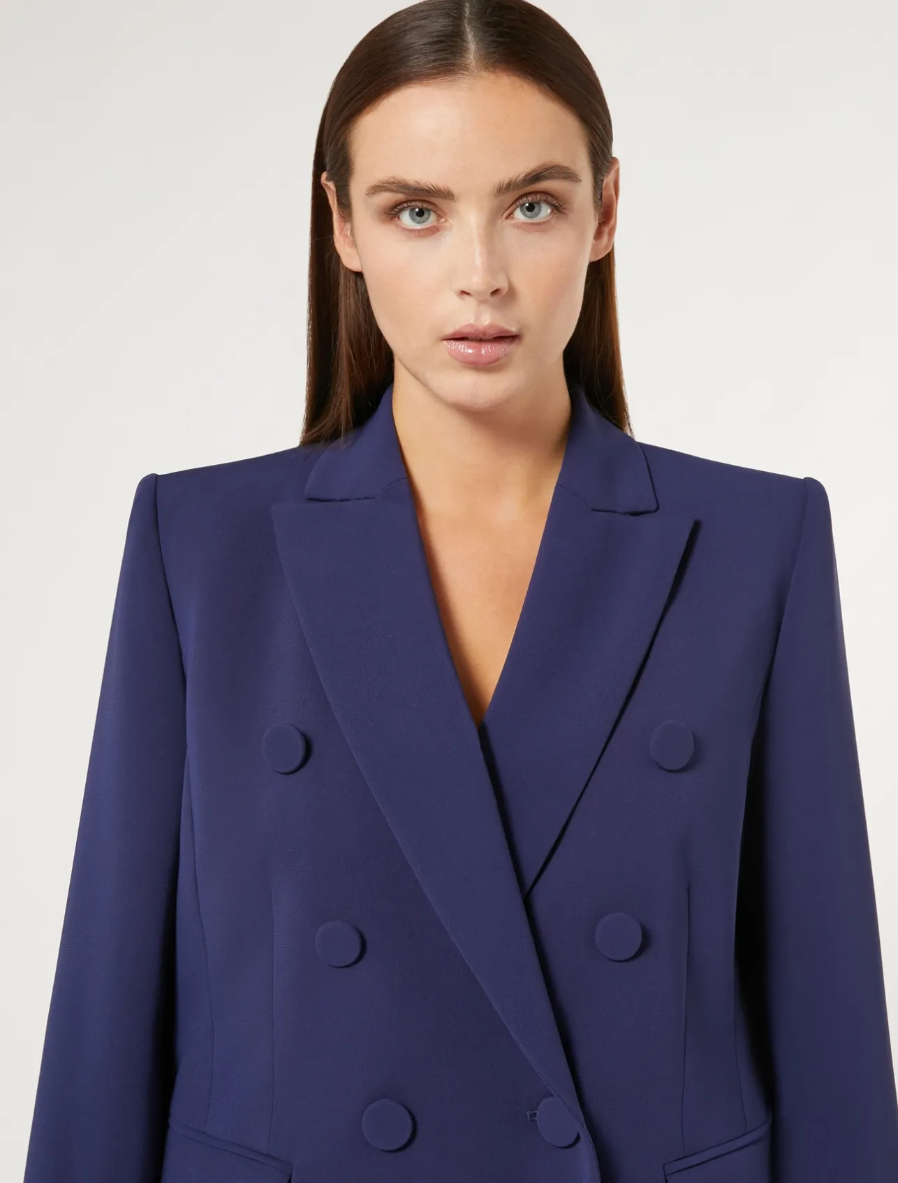 Giacca blazer in cady triacetato*Marina Rinaldi Outlet