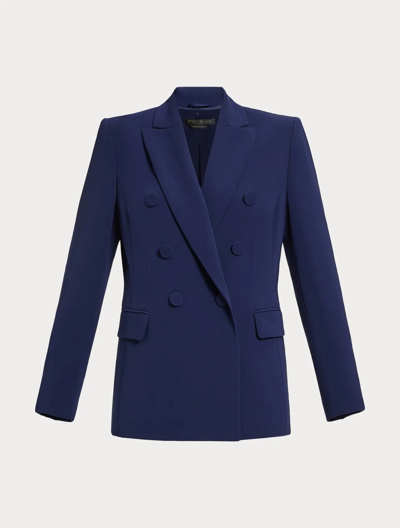 Giacca blazer in cady triacetato*Marina Rinaldi Outlet