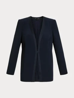 Giacca blazer in cady triacetato*Marina Rinaldi Discount