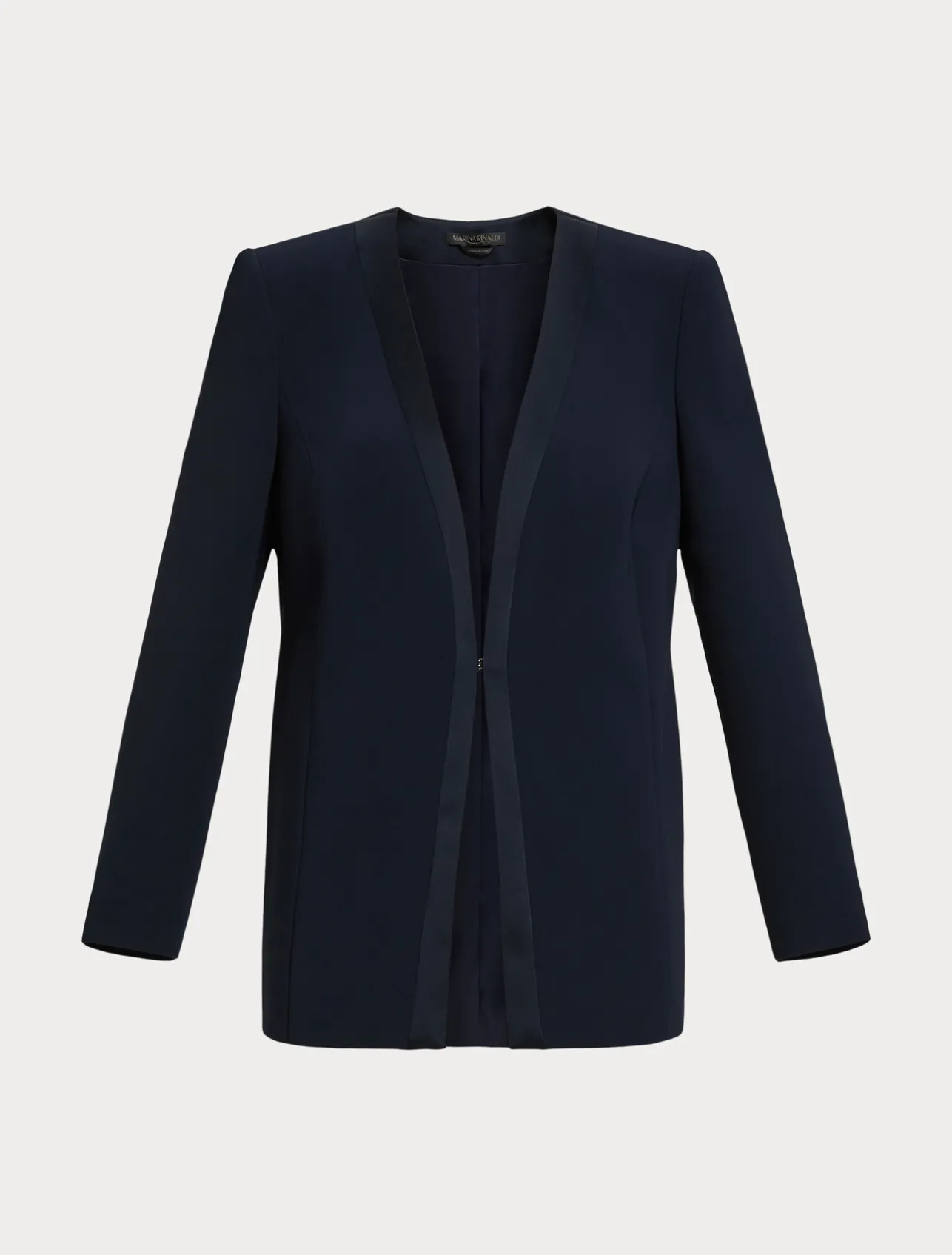 Giacca blazer in cady triacetato*Marina Rinaldi Discount
