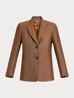 Giacca blazer in cotone*Marina Rinaldi Discount