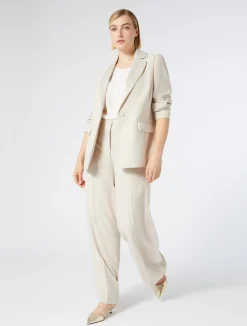 Giacca blazer in crêpe envers satin*Marina Rinaldi Hot