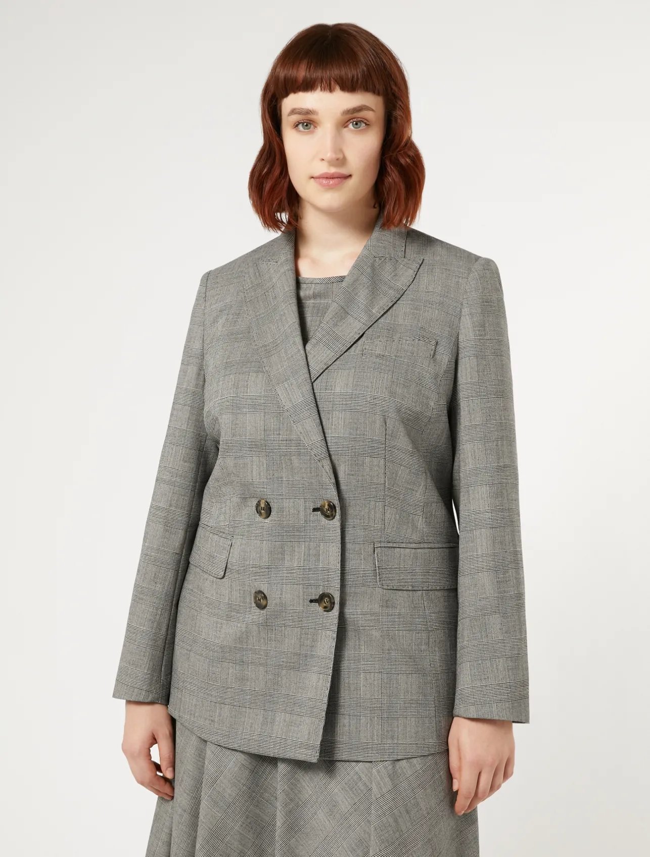 Giacca blazer in foulé di lana*Marina Rinaldi Clearance