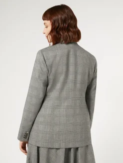 Giacca blazer in foulé di lana*Marina Rinaldi Clearance