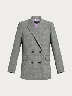 Giacca blazer in foulé di lana*Marina Rinaldi Clearance