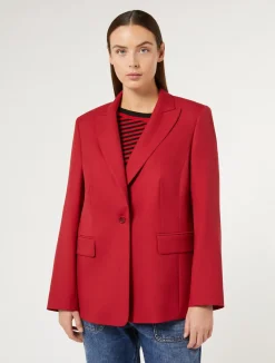 Giacca blazer in misto viscosa*Marina Rinaldi Fashion