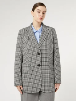 Giacca blazer in misto viscosa*Marina Rinaldi New