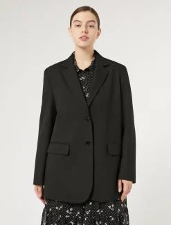 Giacca blazer in misto viscosa*Marina Rinaldi Outlet