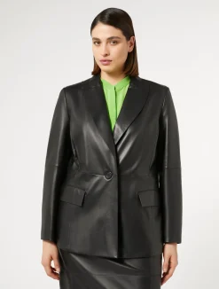 Giacca blazer in nappa*Marina Rinaldi Outlet