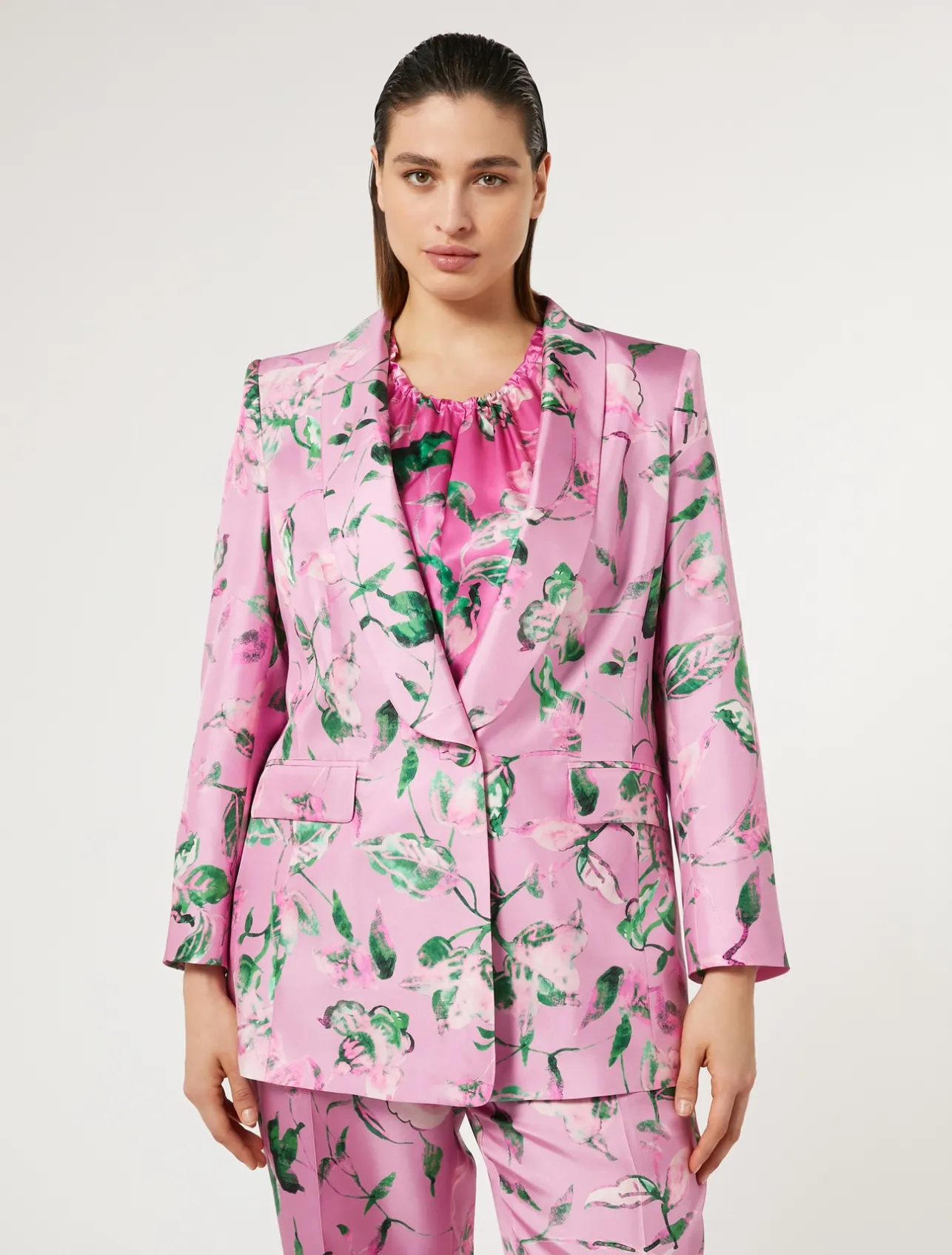 Giacca blazer in seta*Marina Rinaldi Fashion