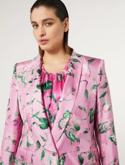 Giacca blazer in seta*Marina Rinaldi Fashion