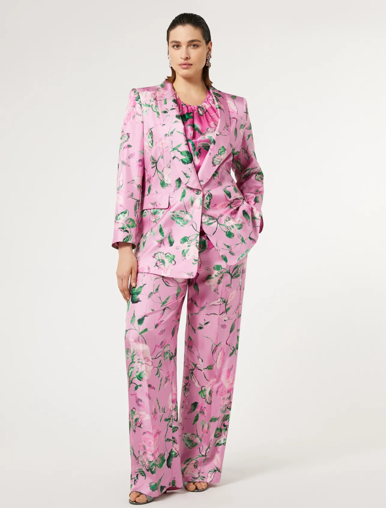Giacca blazer in seta*Marina Rinaldi Fashion