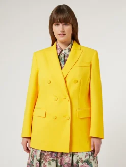 Giacca blazer in tela di cotone*Marina Rinaldi Fashion