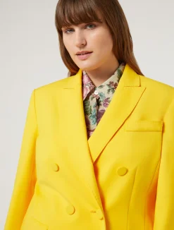 Giacca blazer in tela di cotone*Marina Rinaldi Fashion