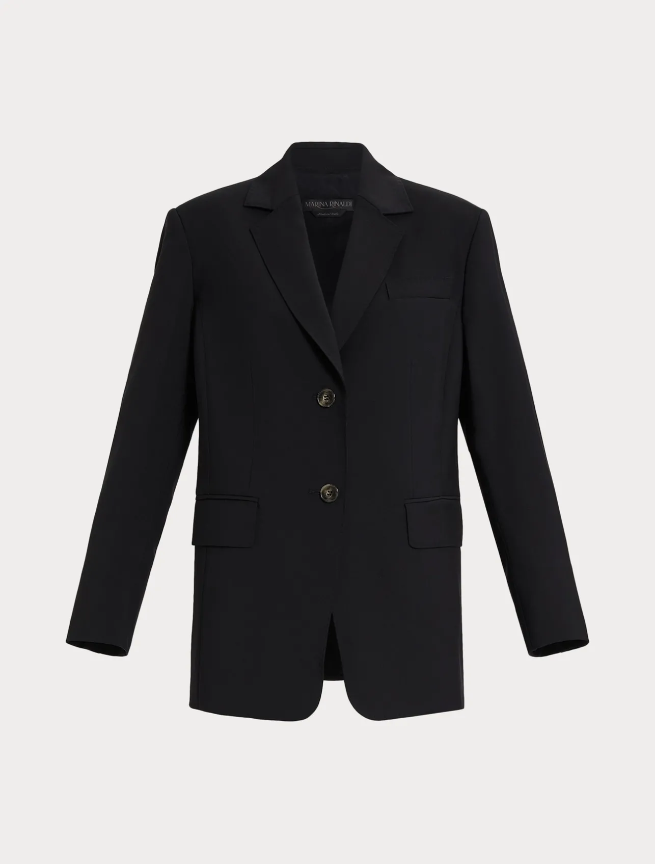 Giacca blazer in tela di lana stretch*Marina Rinaldi Sale