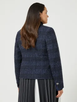 Giacca blazer in tinto filo a fantasia*Marina Rinaldi Hot
