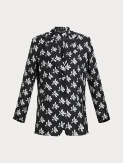 Giacca blazer in twill di seta*Marina Rinaldi Sale