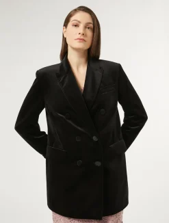 Giacca blazer in velluto*Marina Rinaldi Best
