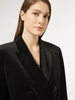 Giacca blazer in velluto*Marina Rinaldi Best