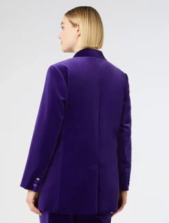 Giacca blazer in velluto*Marina Rinaldi Fashion