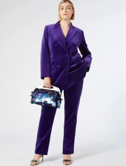 Giacca blazer in velluto*Marina Rinaldi Fashion