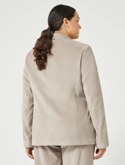 Giacca blazer in velluto*Marina Rinaldi Outlet