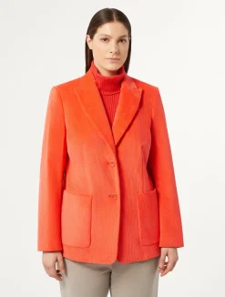 Giacca blazer in velluto*Marina Rinaldi Sale