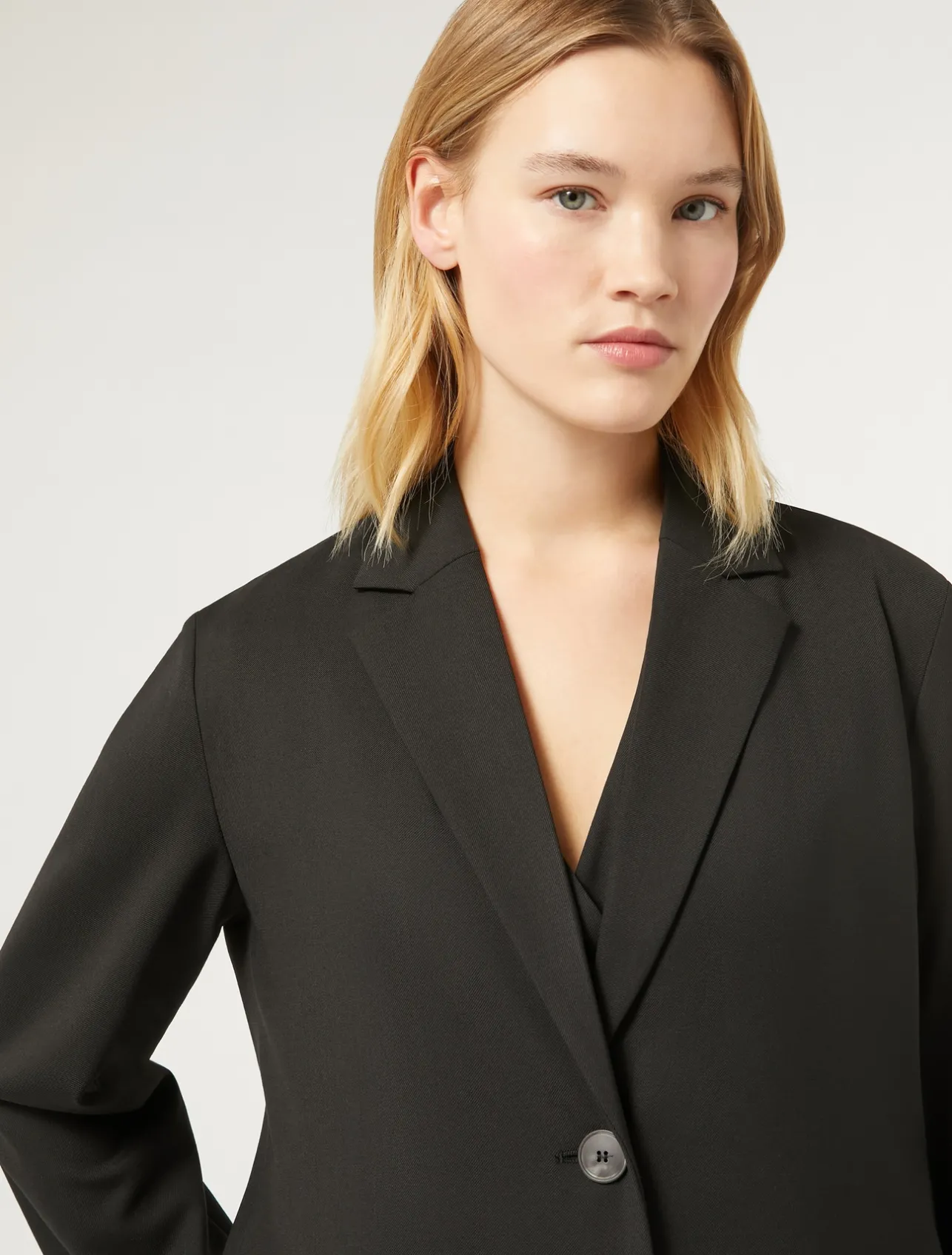 Giacca casacca in gabardina di lana*Marina Rinaldi Hot