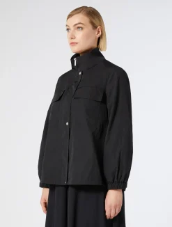 Giacca impermeabile in tela di nylon*Marina Rinaldi New