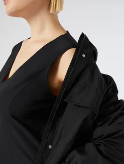 Giacca impermeabile in tela di nylon*Marina Rinaldi New