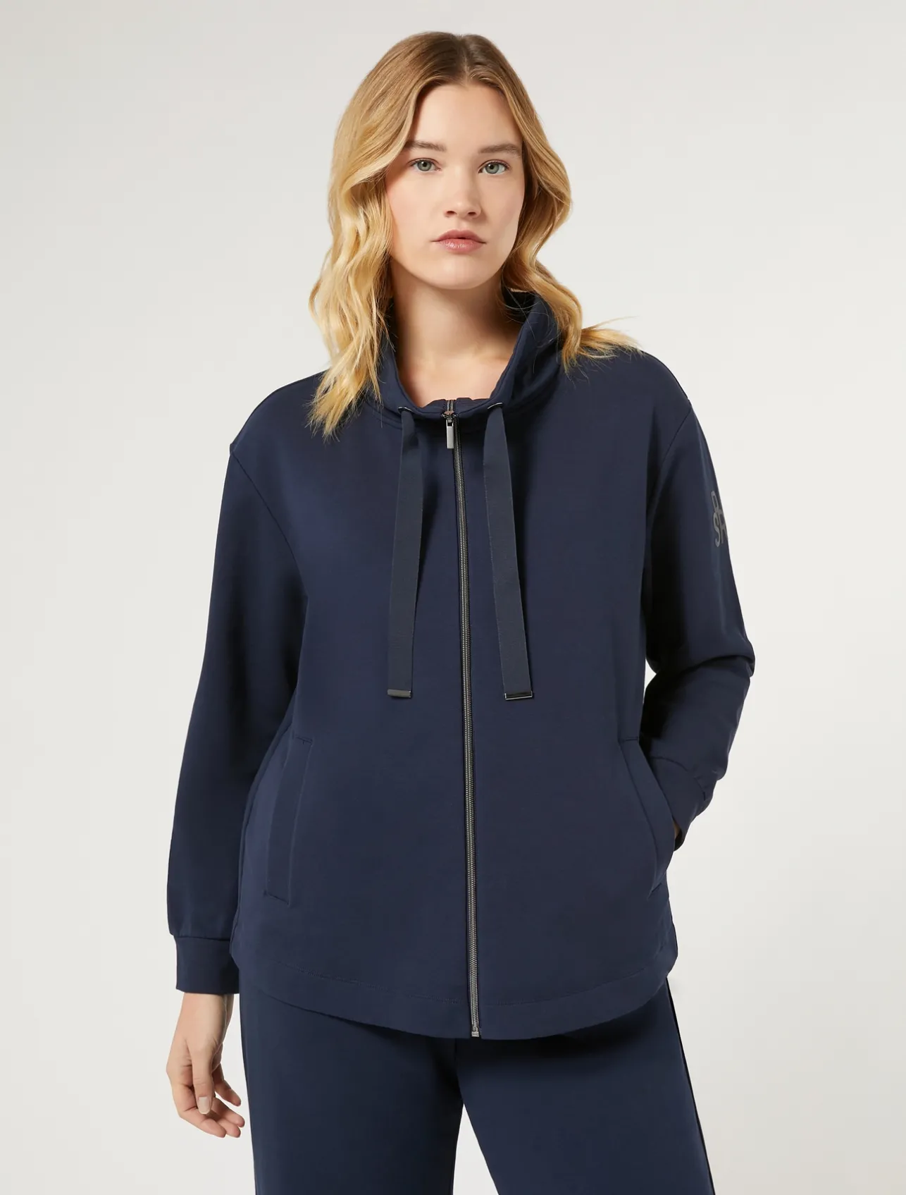 Giacca in felpa di cotone*Marina Rinaldi Outlet