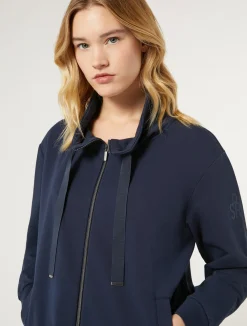 Giacca in felpa di cotone*Marina Rinaldi Outlet