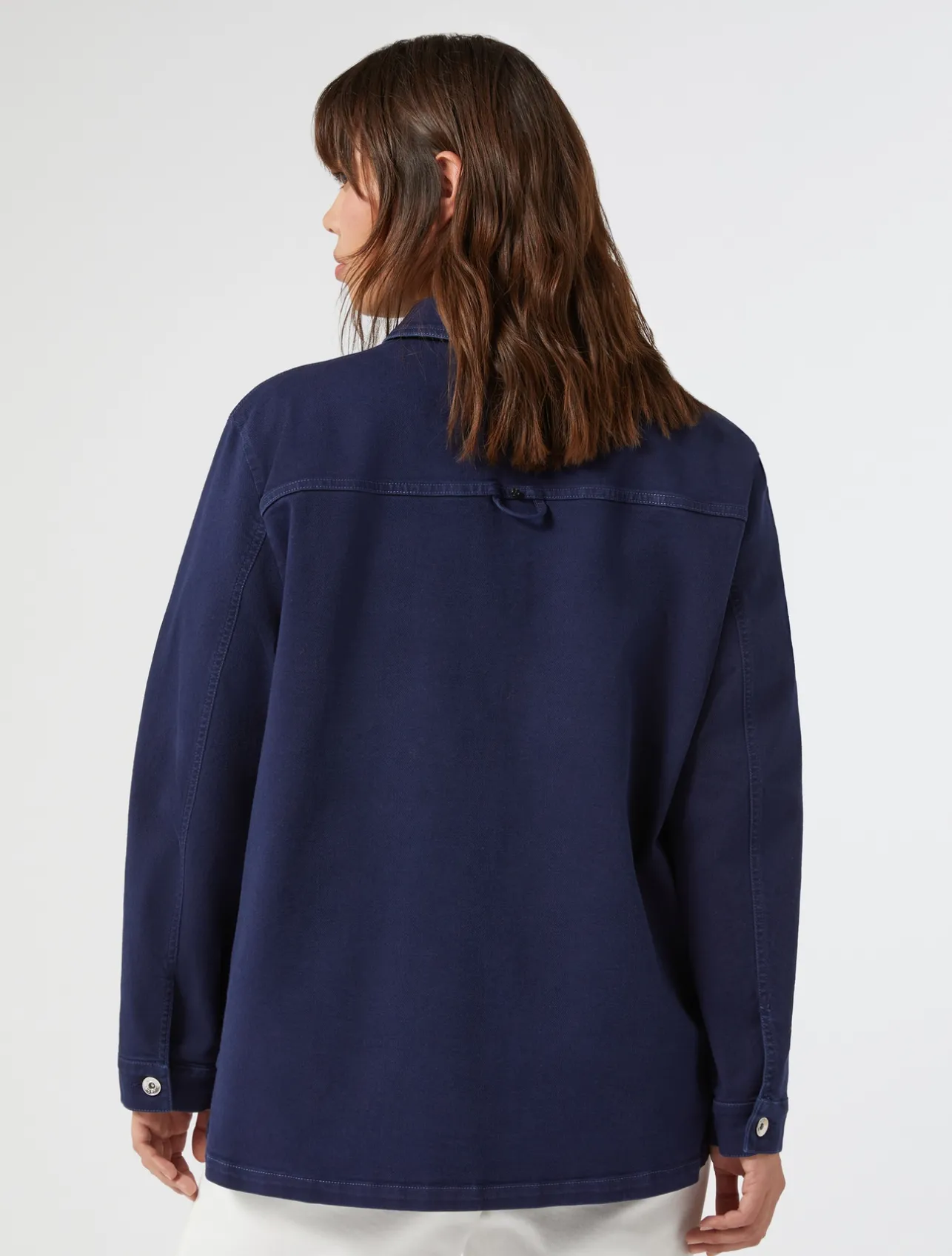 Giacca in bull di cotone stretch*Marina Rinaldi Fashion