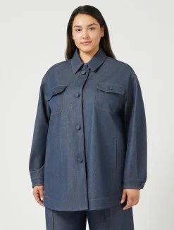 Giacca in bull di misto cotone*Marina Rinaldi Discount