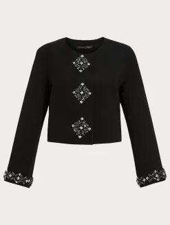Giacca in cady con strass*Marina Rinaldi Fashion