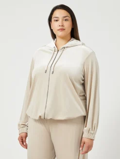 Giacca in ciniglia stretch*Marina Rinaldi Hot
