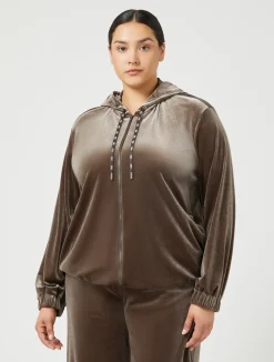 Giacca in ciniglia stretch*Marina Rinaldi Hot