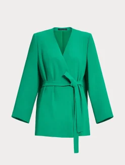 Giacca in crêpe envers satin*Marina Rinaldi Sale