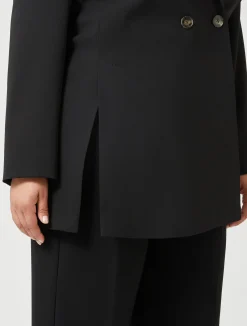 Giacca in crêpe satin di lana*Marina Rinaldi Best