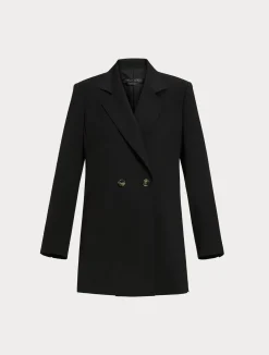 Giacca in crêpe satin di lana*Marina Rinaldi Best