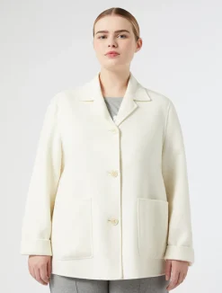 Giacca in double di misto lana*Marina Rinaldi New