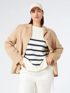 Giacca in double di misto lana*Marina Rinaldi New