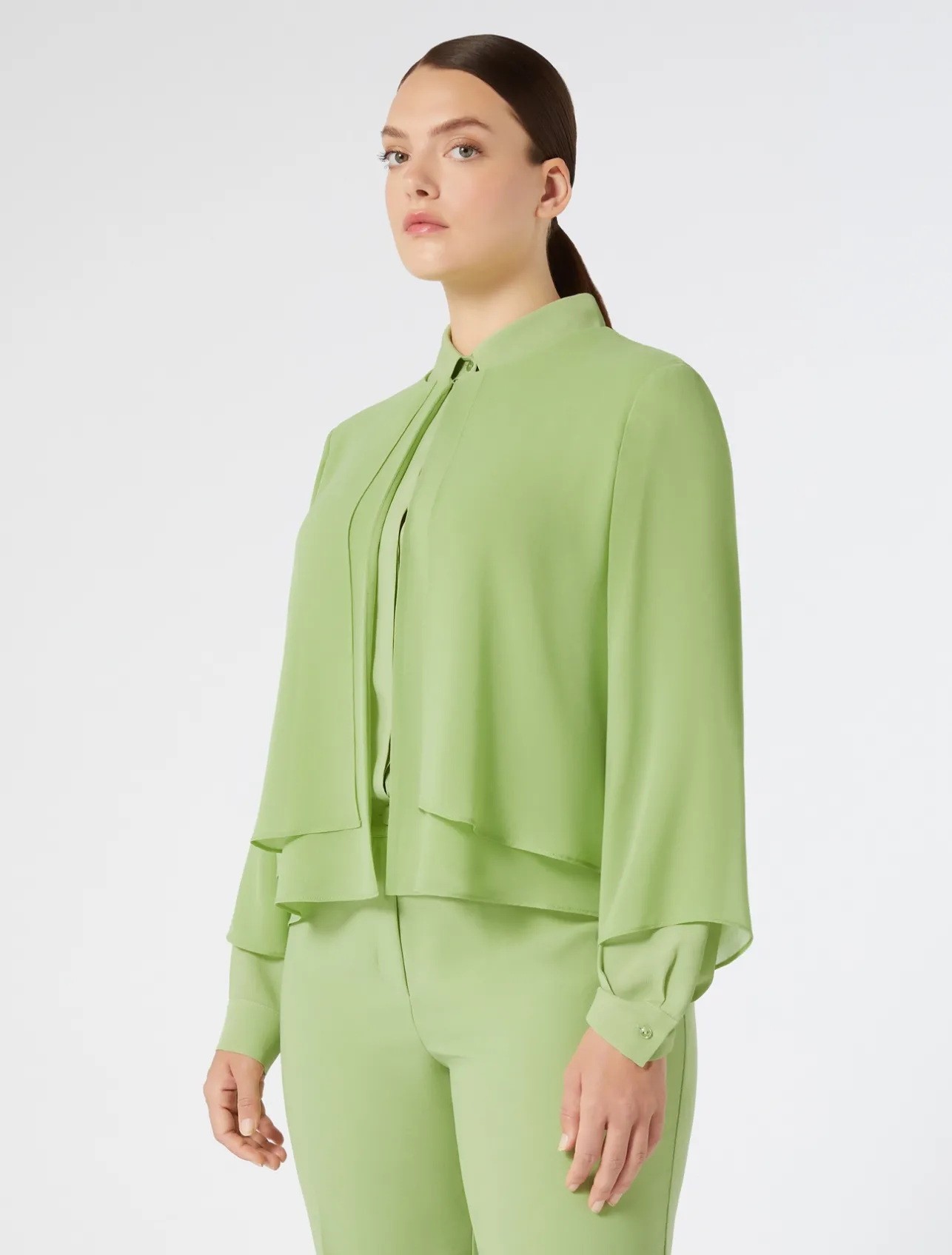 Giacca in georgette*Marina Rinaldi Fashion