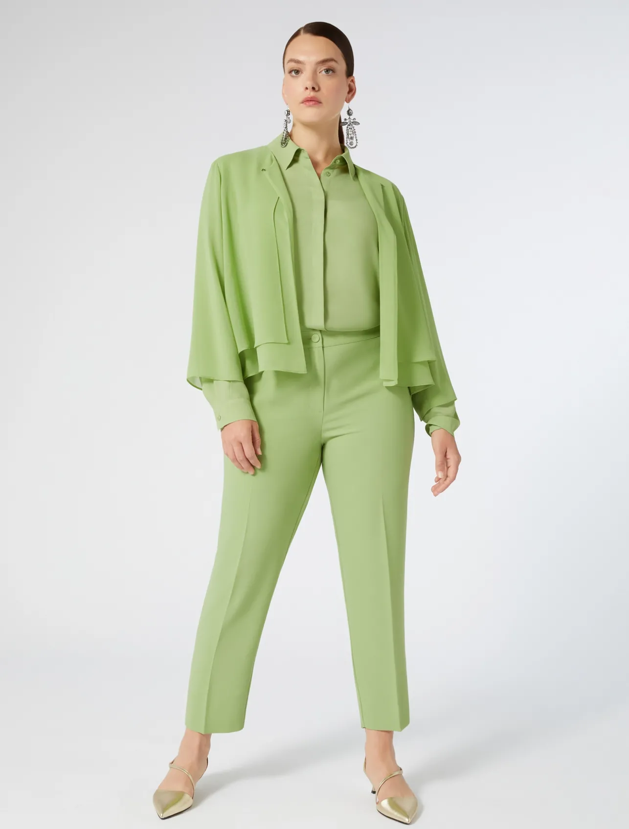 Giacca in georgette*Marina Rinaldi Fashion