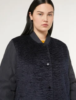 Giacca in jersey e tela antigoccia*Marina Rinaldi Fashion