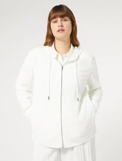 Giacca in jersey plissé*Marina Rinaldi Discount