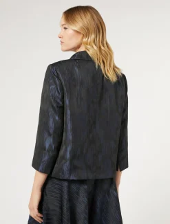 Giacca in tessuto jacquard*Marina Rinaldi Outlet